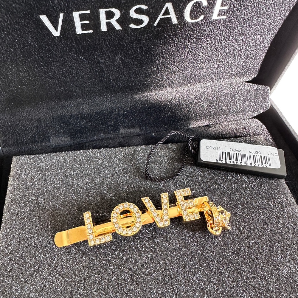 Versace hair clip